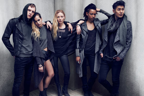 H&M divided grey