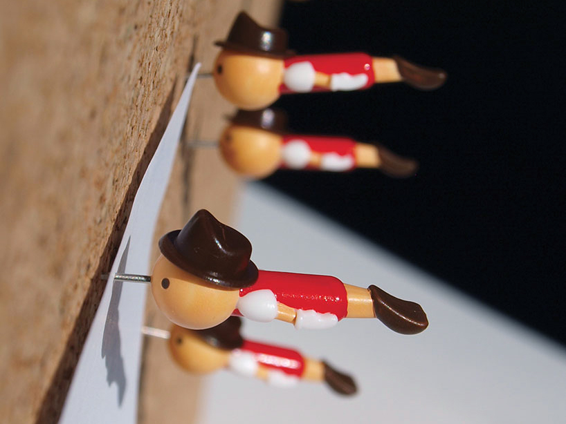 Real Boy Push Pin