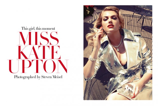 Vogue義大利11月號 ‘Miss Kate Upton’ 特輯