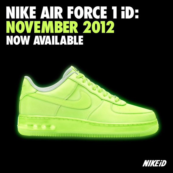 NIKEiD Glow in the Dark