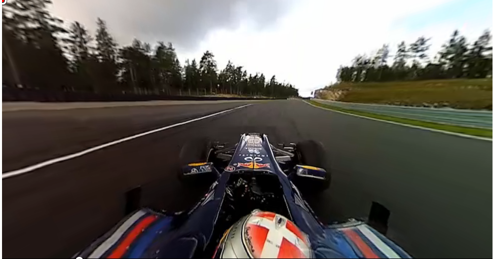 Red Bull F1賽車360度互動影片