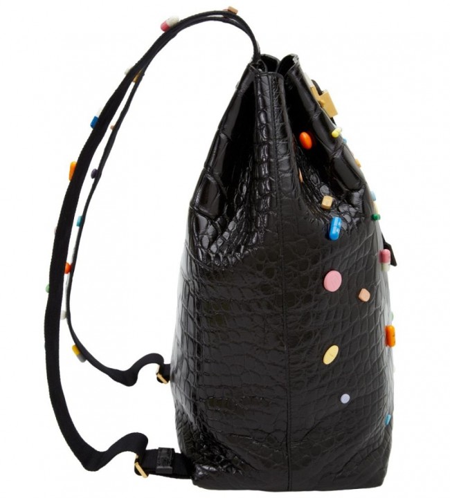 Damien Hirst x Olsen慈善鱷魚皮背包