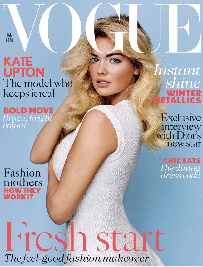 英國Vogue封面 feat. Kate Upton