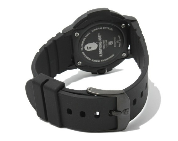 A BATHING APE X LUMINOX – BAPE 3001MIL WATCH聯名錶款