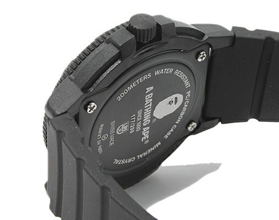 A BATHING APE X LUMINOX – BAPE 3001MIL WATCH聯名錶款