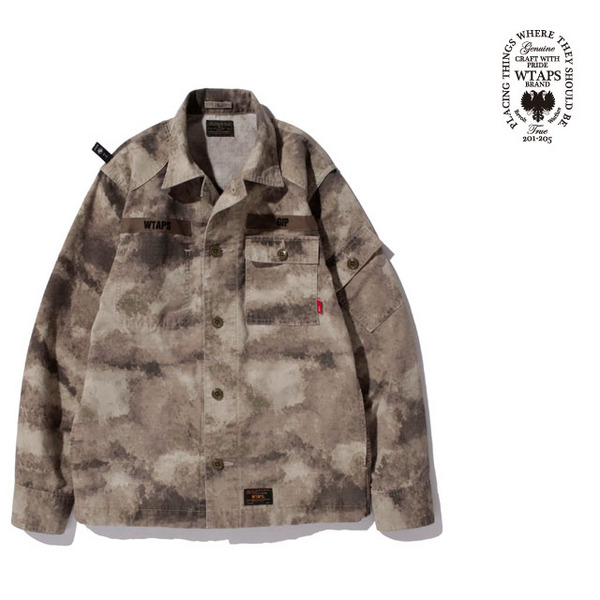 WTAPS 豹紋M-65 軍裝外套