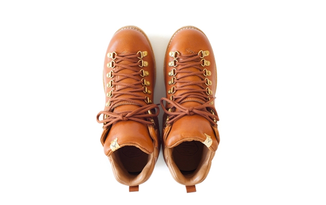 visvim SERRA皮製登山靴