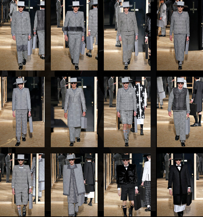 Thom Browne fall2013 Menswear