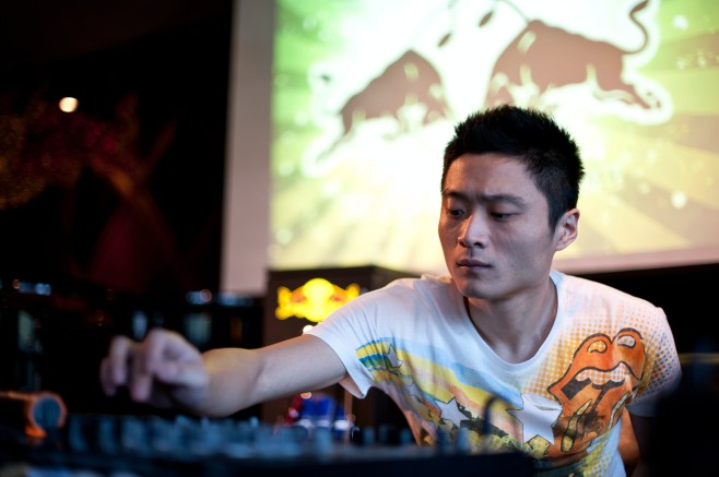 DJ Zephec performs at the Red Bull Music Academy at Marsalis Home X Whiskey Gallery in Taipei City, Taiwan on May 25th, 2013