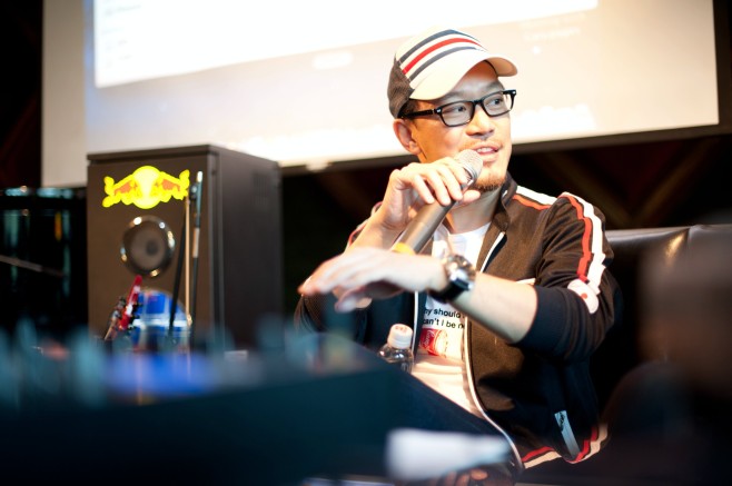 Shiuan Liu performs at the Red Bull Music Academy at Marsalis Home X Whiskey Gallery in Taipei City, Taiwan on May 25th, 2013