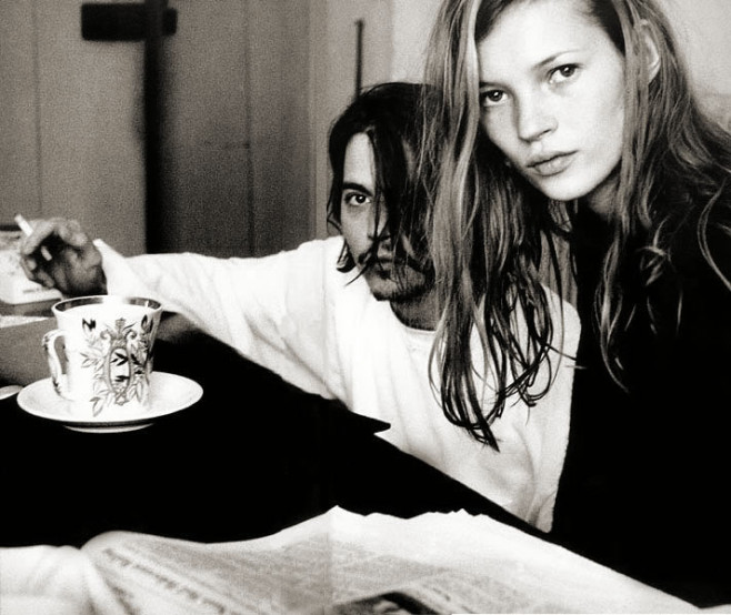 Francois-marie-banier_johnny-depp-kate-moss_1994