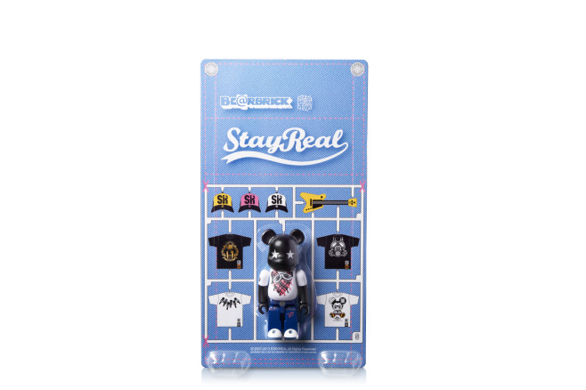 STAYREAL X BE@RBRICK 瘋狂車手完整包裝