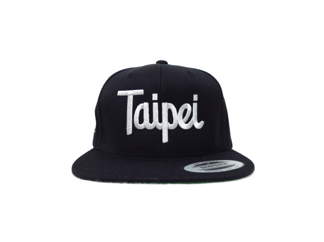 Taipei Script Cap_BlackFront NTD1380
