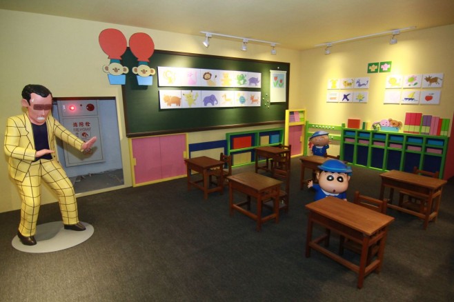 蠟筆小新特展 春日部大冒險-双葉幼稚園場景，小新的學校等你來參觀！.JPG