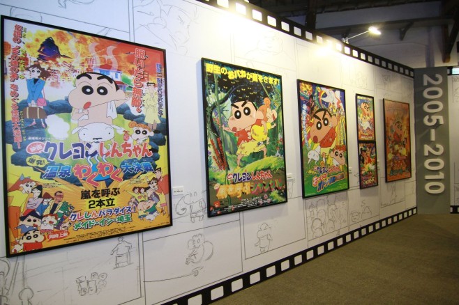 蠟筆小新特展 春日部大冒險-歷年蠟筆小新電影海報