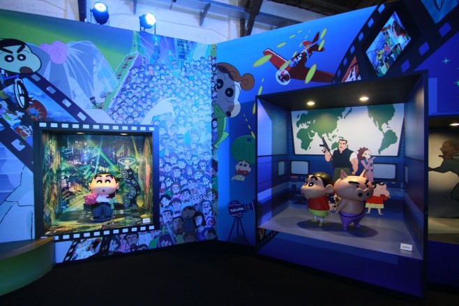 蠟筆小新特展 春日部大冒險-蠟筆小新電影著名場景立體重現