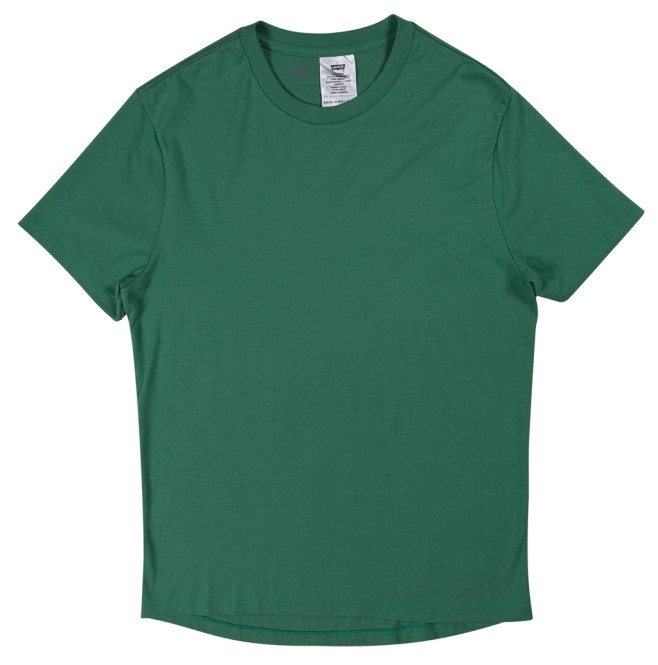 Commuter綠色印花短Tee(此為正面)
