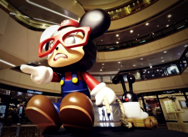 小鼠散步展覽照