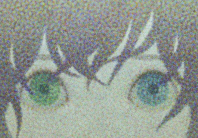 LSD_佐竹龍藏_Eyes of a child_Japanese rock painting on paper_140 x 200 cm_2013