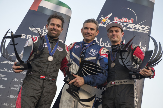 Hannes Arch (AUT), Paul Bonhomme (GBR), Pete McLeod (CAN) - Award Ceremony