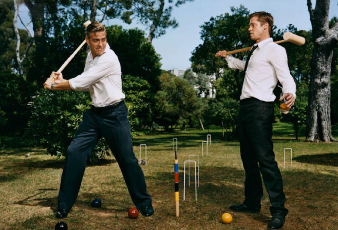 celebrity-portraits-pitt-and-clooney