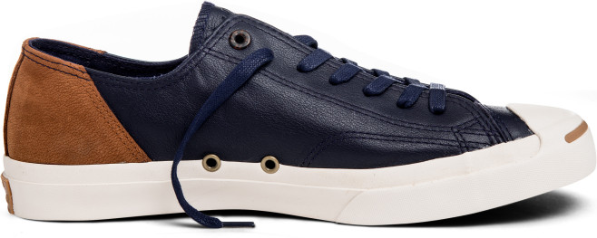 《圖二》CONVERSE 2014 夏季 Jack Purcell系列承襲以往精緻、低調、簡潔質感風格，將設計巧思蘊藏於細節之中