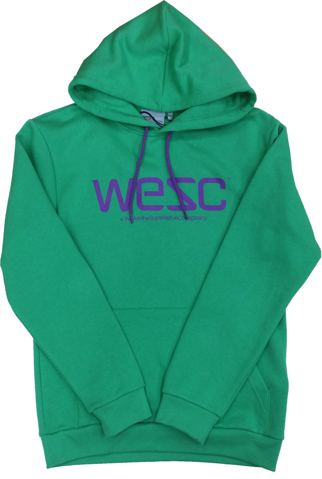 WeSC 綠底Logo帽T NT$2,880