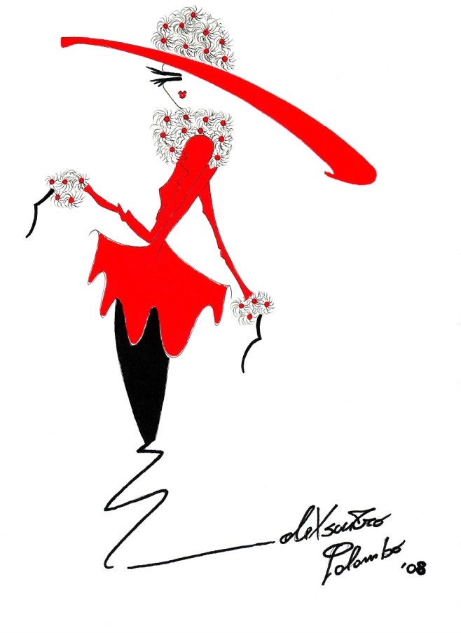 aleXsandro Palombo China ART Fashion Painting Illustration Portrait Home Luxury Limited Style Contemporary Artist Illustrator Edition Humor Chic 1