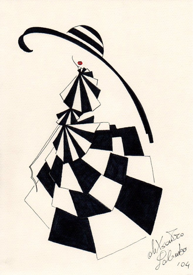 aleXsandro Palombo China ART Fashion Painting Illustration Portrait Home Luxury Limited Style Contemporary Artist Illustrator Edition Humor Chic 13 (1)