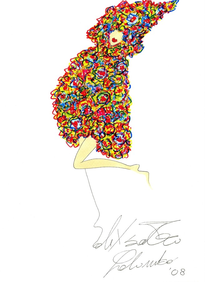 aleXsandro Palombo China ART Fashion Painting Illustration Portrait Home Luxury Limited Style Contemporary Artist Illustrator Edition Humor Chic 2