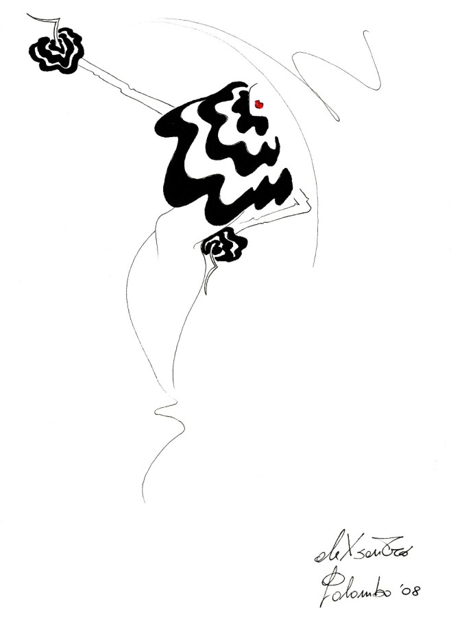 aleXsandro Palombo China ART Fashion Painting Illustration Portrait Home Luxury Limited Style Contemporary Artist Illustrator Edition Humor Chic 4