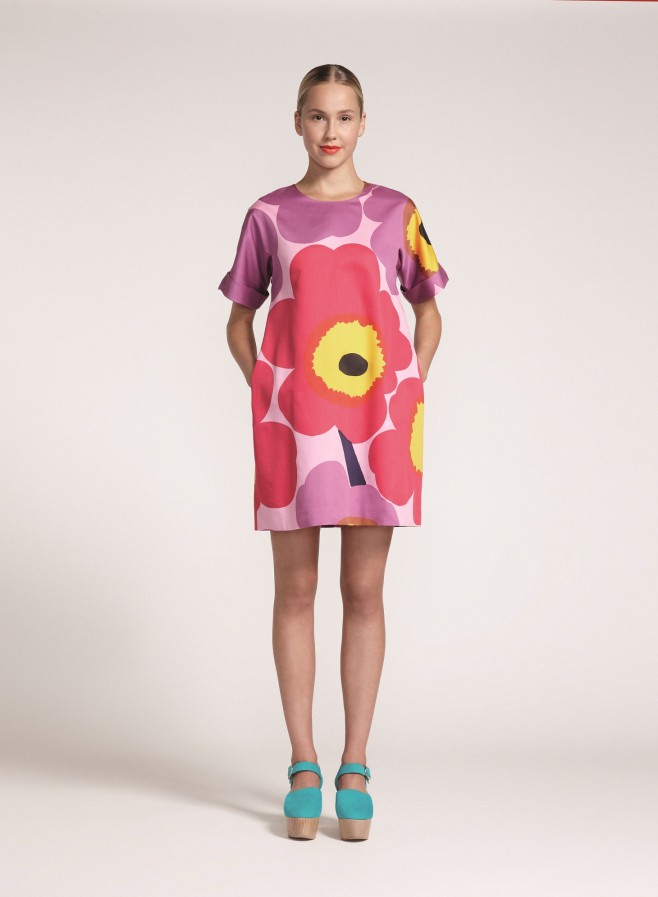 marimekko Unikko罌粟花50周年款 短洋裝NT$13,100