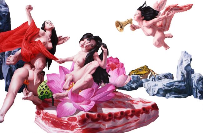 5290_9_Nguyen-Xuan-Huy-Die-Geburt-der-Venus-nach-Botticelli