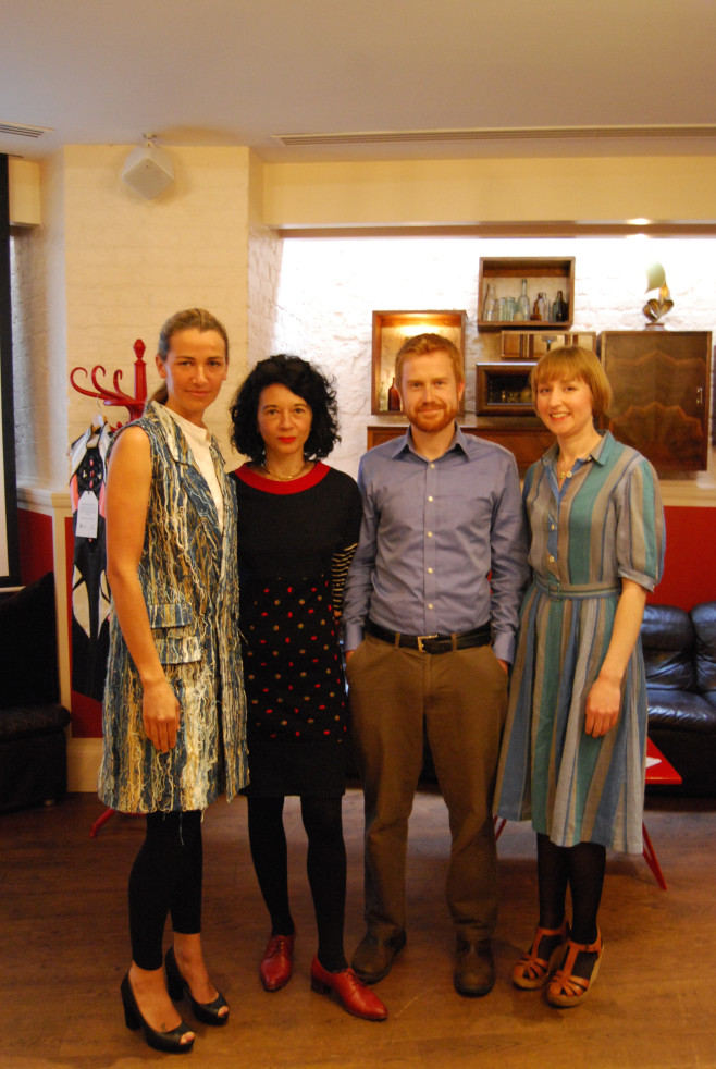 ECDA2014_15_UK Launch Event_Christina Dean_Orsola de Castro_Simon Reid_Claire Dawson
