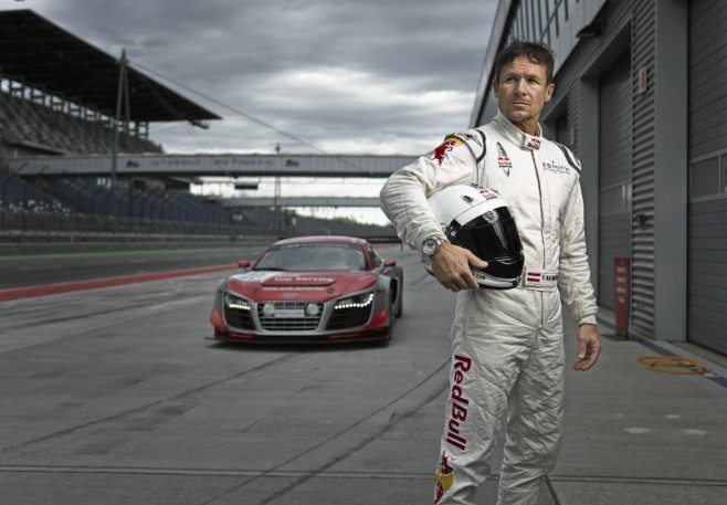 Felix Baumgartner and Audi R8 LMS in Germany - 2014-2