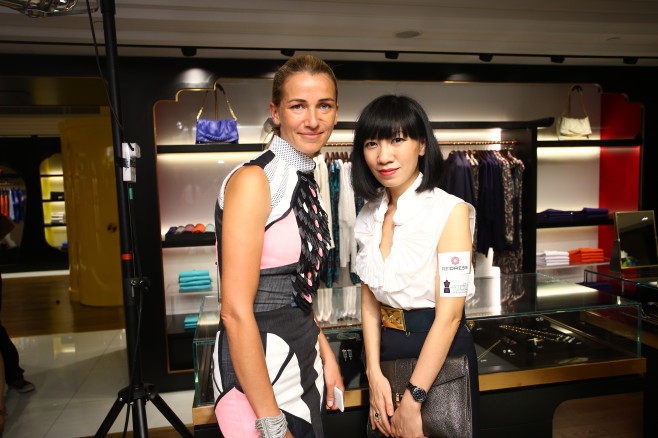 Redress CEO & Founder Christina Dean_The EcoChic Design Award 2014 15 Hong Kong judge Janice Wong
