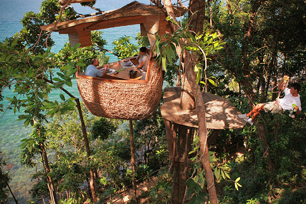 Treehouse-Restaurant-Delivers-Meal-Via-Zipline-3