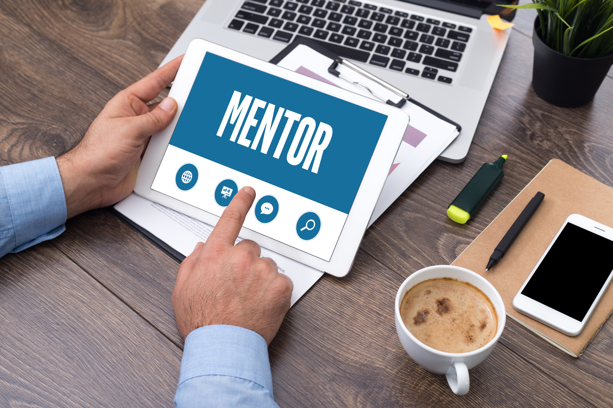 SHOWING MENTOR SCREEN