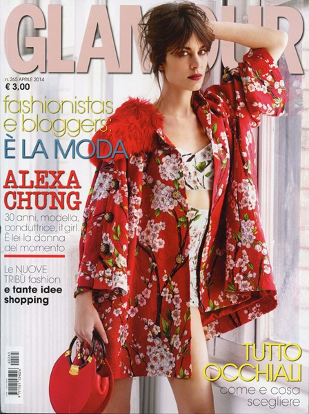Glamour Italy April 2014-Alexa Chung