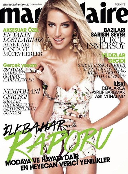 Marie Claire Turkey April 2014-Burcu Esmersoy