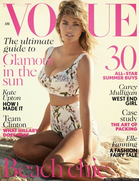 Vogue  UK June 2014-Kate Upton