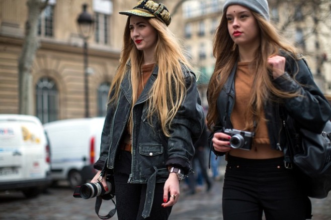 PFW Haute Couture S/S 14 - Street Style