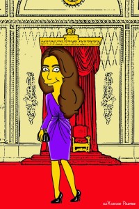 Princess-Kate-Middleton-Duchess-of-Cambridge-and-Queen-Elizabeth-Simpsonized-The-Simpsons-Buckingham-Palace-Art-Cartoon-Illustration-Style-Best-Dresses-Look-Fashion-Royal-Icon-Artist-aleXsandro-Palombo-Humor-Chic-Web50