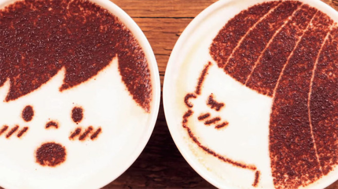 japanese-coffee-brand-animates-stop-motion-story-1000-lattes-designboom-02