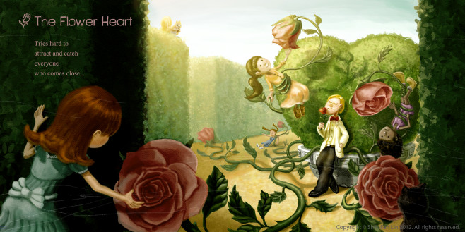 Flower Heart 9-4