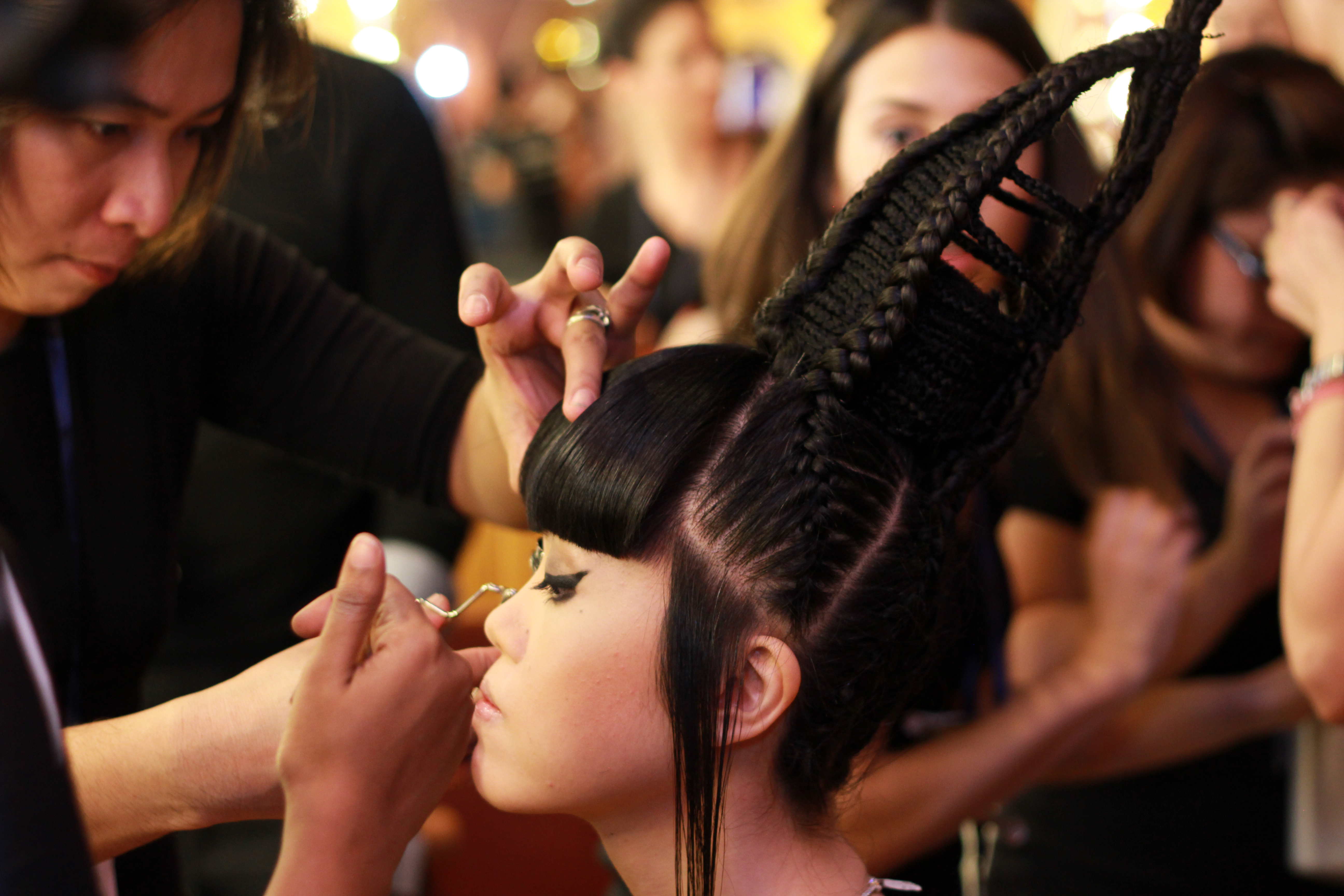 J Winter Fashion Show on Costa Atlantica - backstage 2