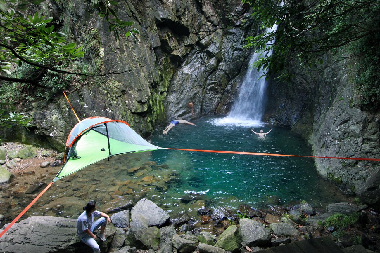 This is in Zhejiang province (the five dragon waterfalls)