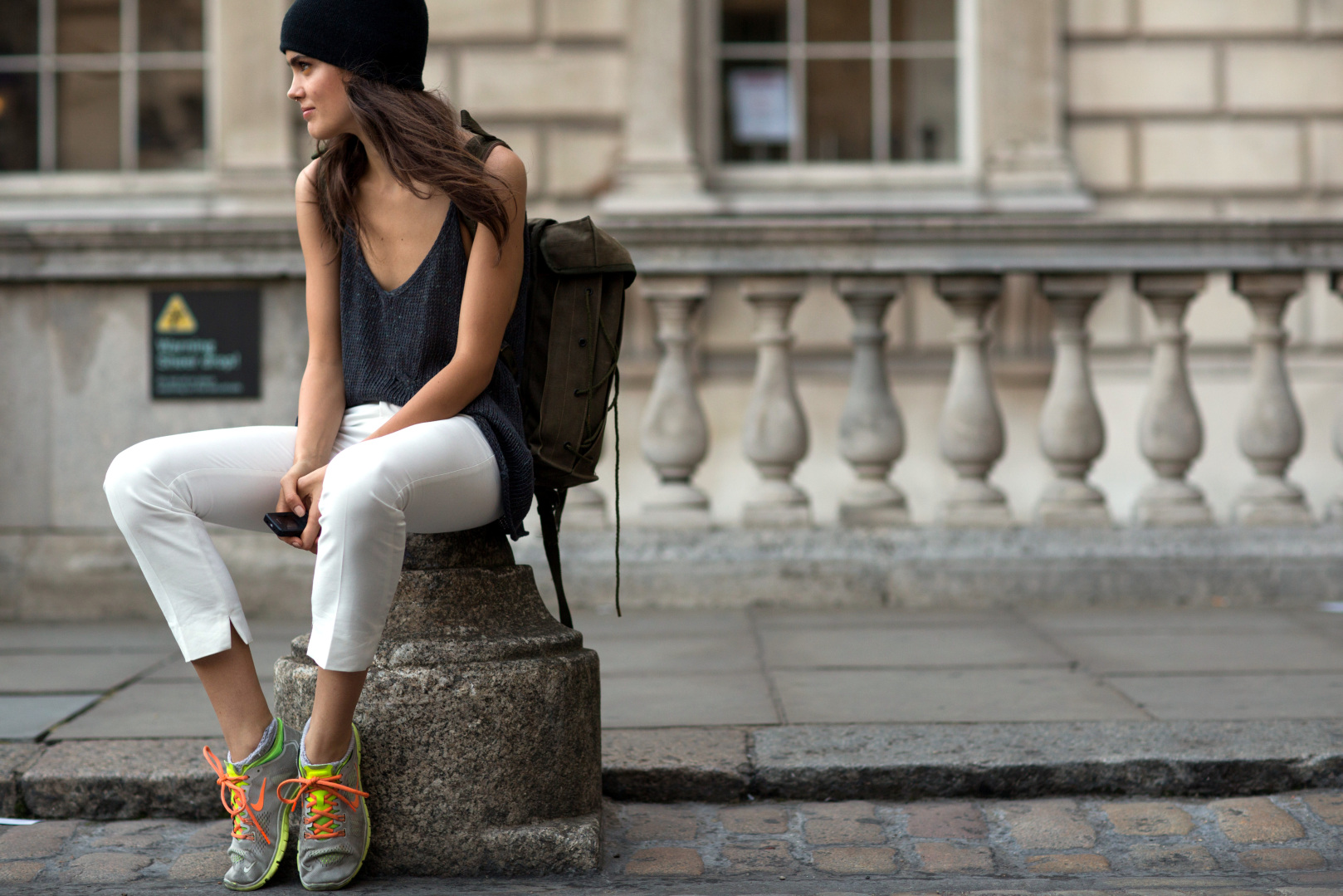 EXCLUSIVE London Fashion Week Spring/Summer 2015 - Street style