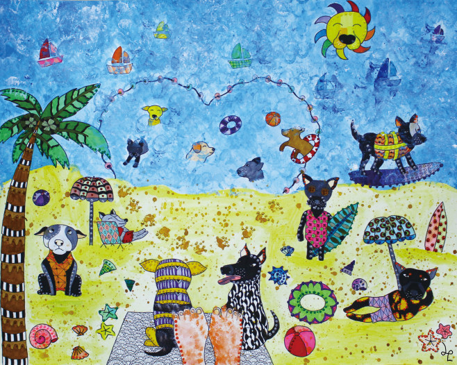 夏季40x50