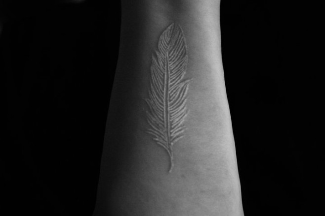 Kristen-Zumot-White-Ink-feather